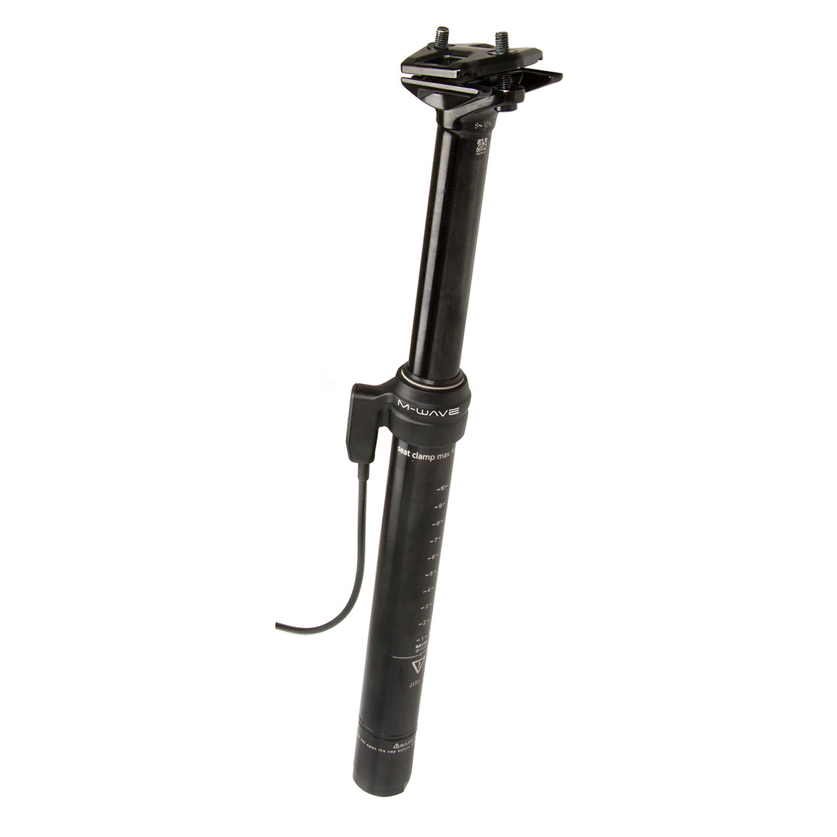 M-Wave Levitate C Dropper-Sattelstütze 31,6, verstellbar von 0–125 mm