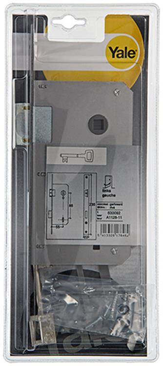 Yale 1019020 - 1 dubbel insteekslot links a1126 55mm | 1 stuks
