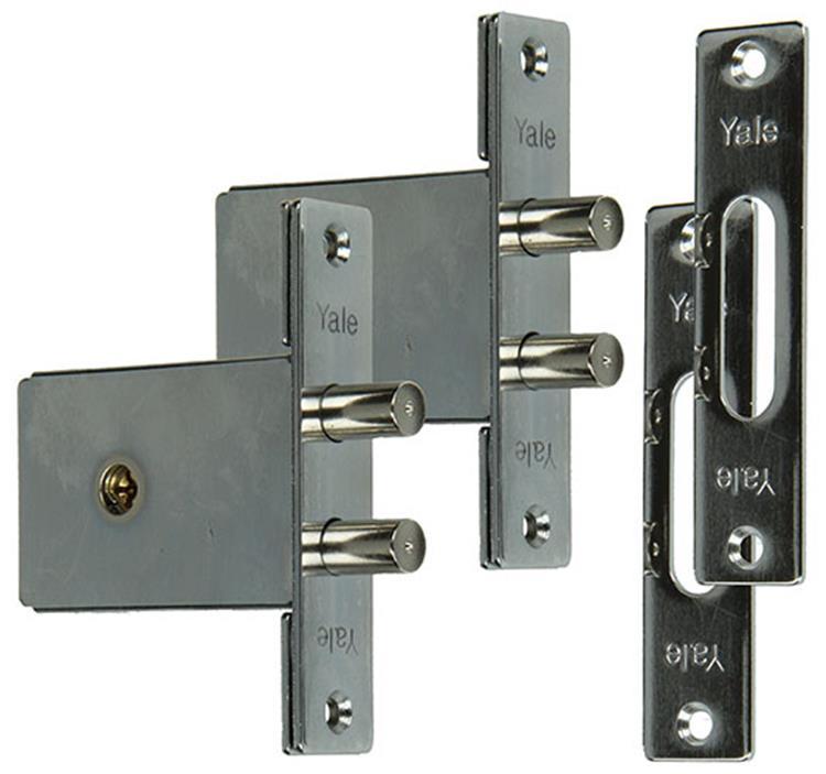 Yale 1019103 - 2 gelijksl.veilig.insteekslot dubb.scht | 1 stuks