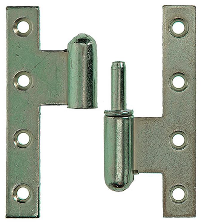 Yale 1019150 - 3 zware paumel.verz.rechte hoek rechts 110x80mm | 2 stuks