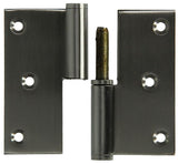 Yale 1019167 - 1 roestvrij stalen paumel rechts met rechte hoek 80 x 82 | 2 stuks