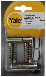 Mack 1019176 - 2 raaminboorpaumellen gebichromateerd 13x48mm | 5 stuks