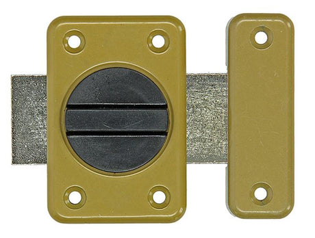 Yale 1019218 - 1 draaischuif + veer gelakt 45mm | 1 stuks