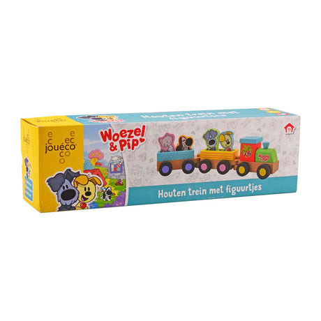 Johntoy Woezel Pip Eisenbahnset mit Figuren. 1+