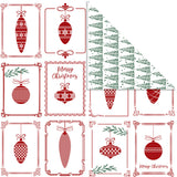 Vivi Gade Designpapier, Weihnachtskugeln und Weihnachtsbäume, Blatt 30,5 x 30,5 cm, 180 g, 5 Blatt 1 Karton