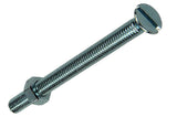 Mack 1017505 - metaalschroef verz. kop + moer verz. 7 st m5 x 60 mm | 10 stuks