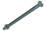 Mack 1017507 - metaalschroef verz. kop + moer verz. 5 st m5 x 80 mm | 10 stuks