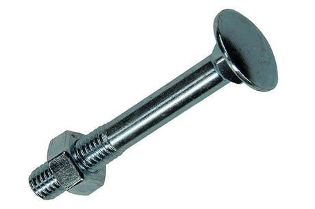 Mack 1017582 - houtbout + moer staal verzinkt4 st m8 x 60 mm | 5 stuks