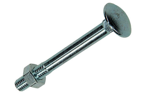 Mack 1017583 - houtbout + moer staal verzinkt3 st m8 x 70 mm | 5 stuks