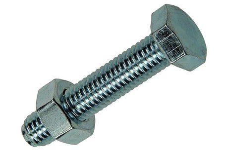 Mack 1017615 - tapbout + moer staal verzinkt 5 st m8 x 40 mm | 5 stuks