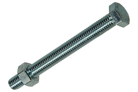 Mack 1017618 - tapbout + moer staal verzinkt 1 st m8 x 80 mm | 10 stuks
