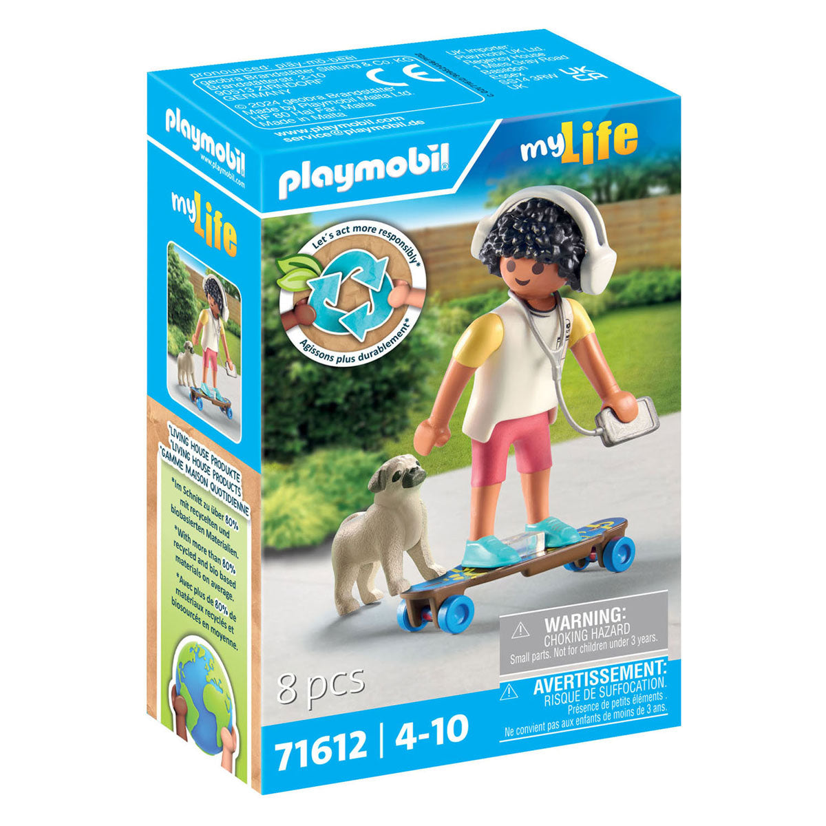 Playmobil my life jongen met hond - 71612