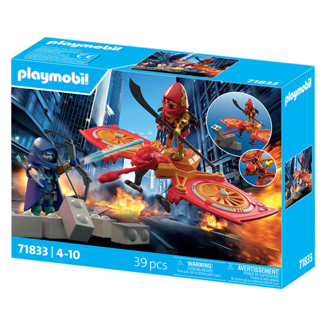 Playmobil-Heldendrohne gegen Ninja – 71833