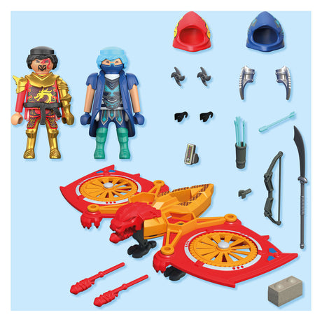 Playmobil-Heldendrohne gegen Ninja – 71833