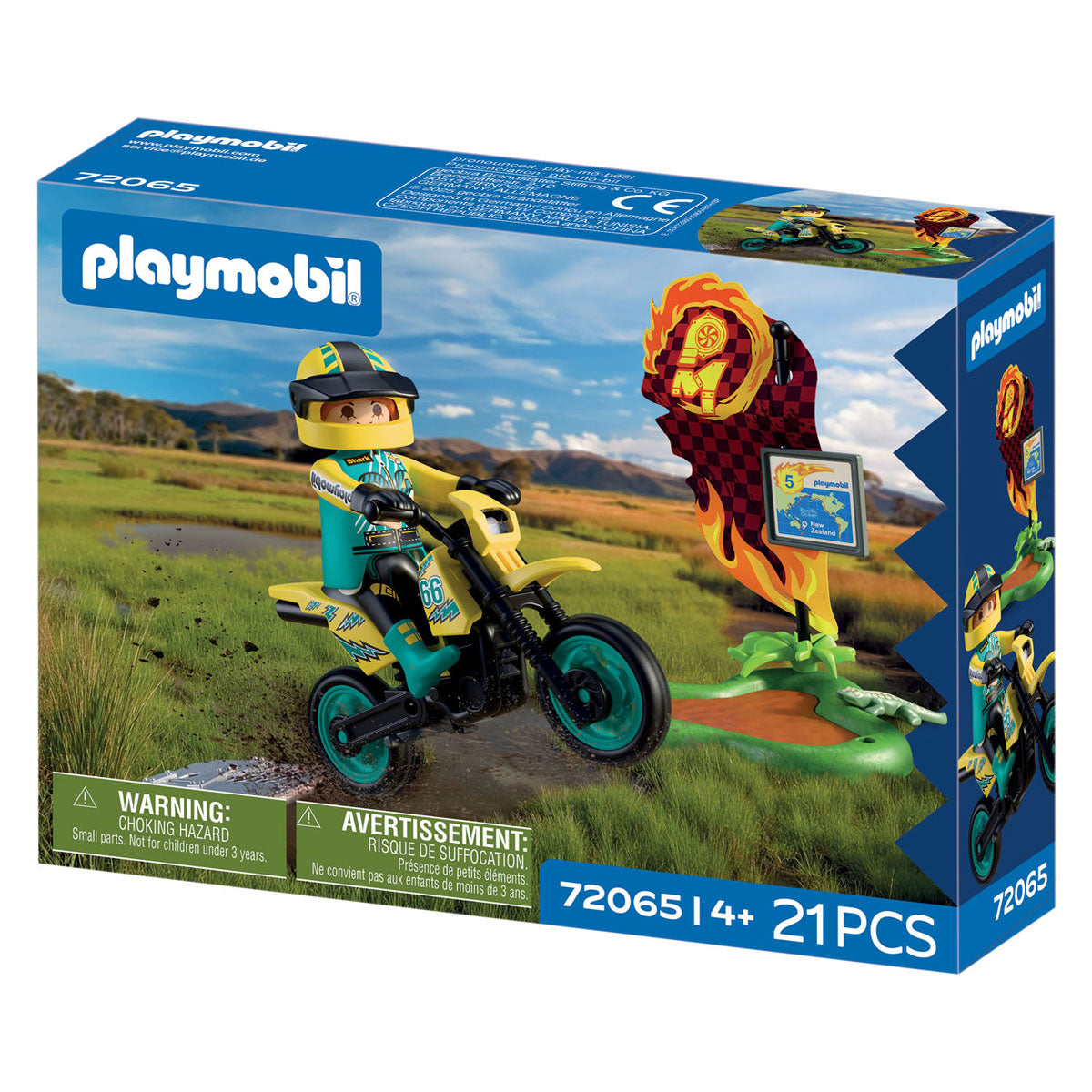 Playmobil-Geländemotorrad – 72065
