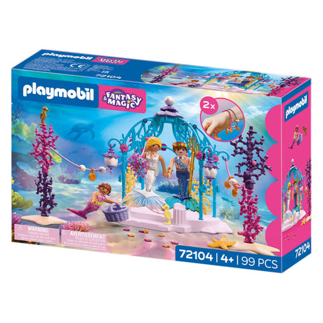 Playmobil Fantasy Magic Unterwasser-Hochzeitsspielset – magisches Meerjungfrauenspielzeug.