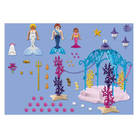 Playmobil Fantasy Magic Unterwasser-Hochzeitsspielset – magisches Meerjungfrauenspielzeug.