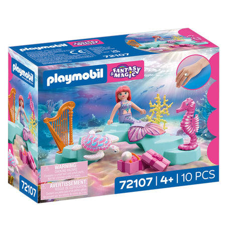 Playmobil fantasy magic zeemeermin met geschenk - 72107