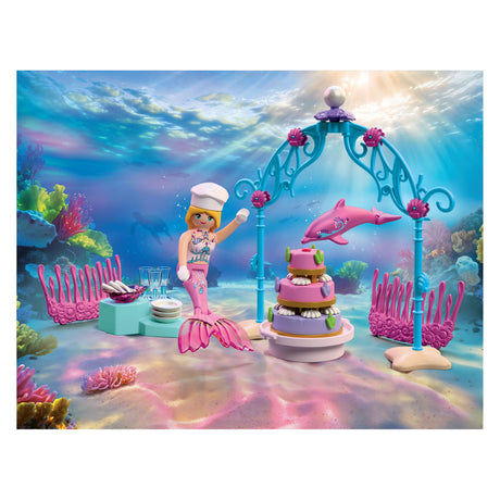 Playmobil fantasy magic onderwater bruiloftbuffet - 72108
