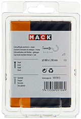Mack 1017813 - schroefhaak metrisch + moer verzinkt 2st m8 x 80 mm | 5 stuks