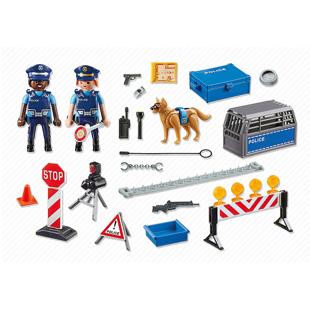 Playmobil City Action Police Road Barrier 6924