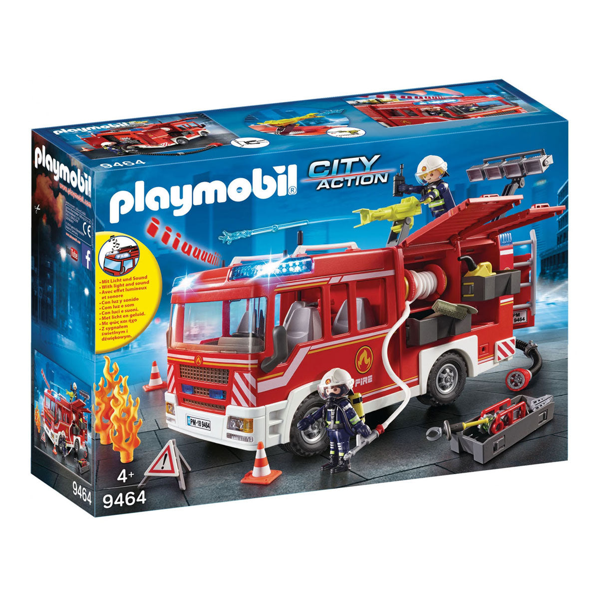 Playmobil City Action: Truck Gasilska brigada (9464)