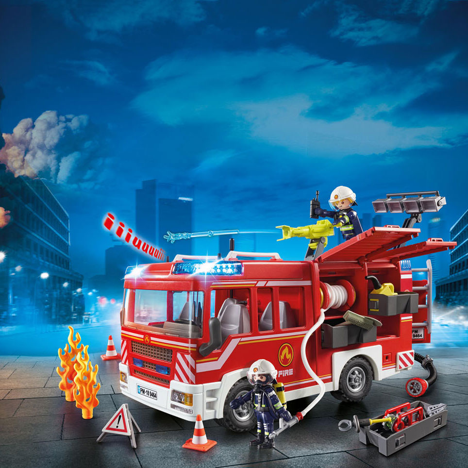 Playmobil City Action: Truck Gasilska brigada (9464)