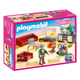 Playmobil Dollhouse soggiorno con camino 70207