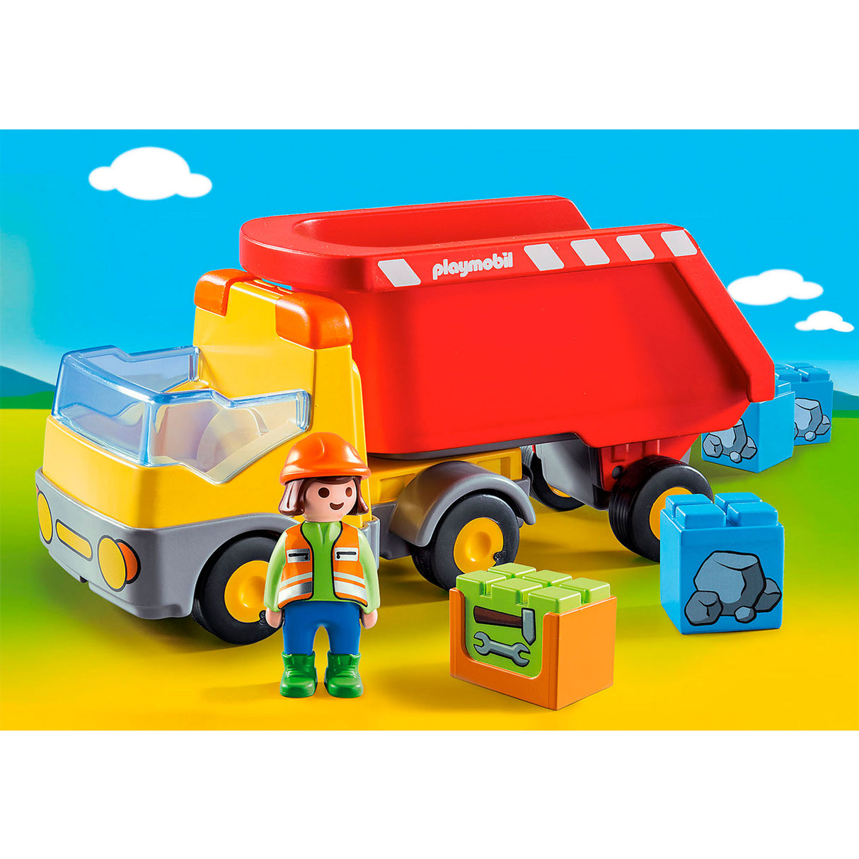 Playmobil 1.2.3. Kiepwagen 70126