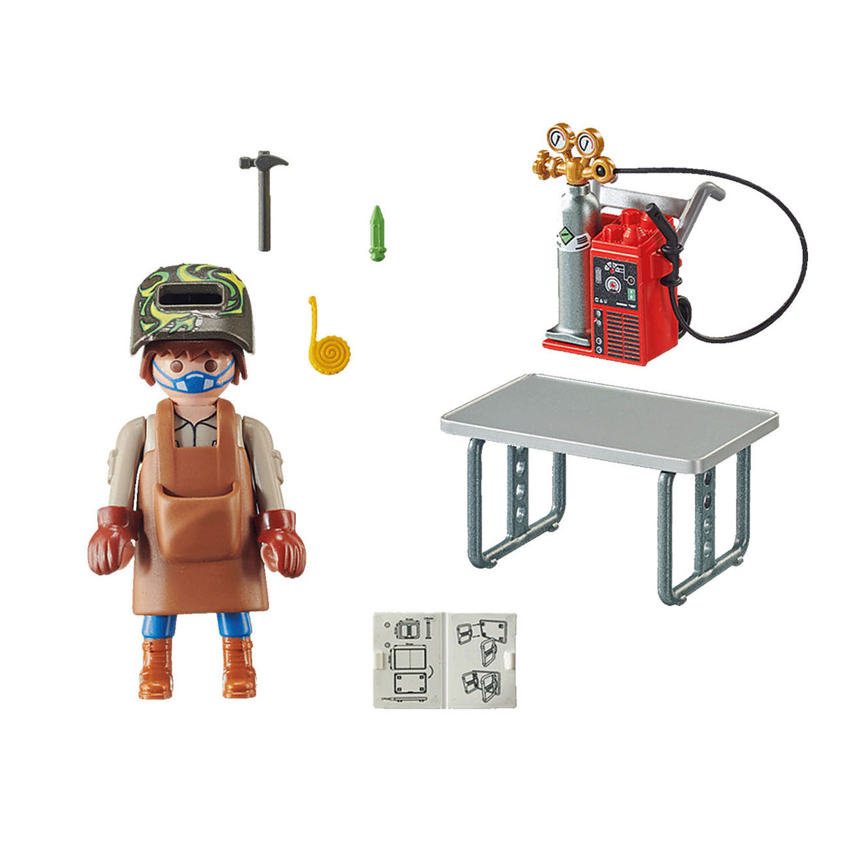 Playmobil Specials welder with equipment 70597