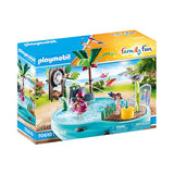 Playmobil Family Fun Swimming pool with Watersplash 70610