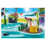 Playmobil Family Fun Swimming pool with Watersplash 70610