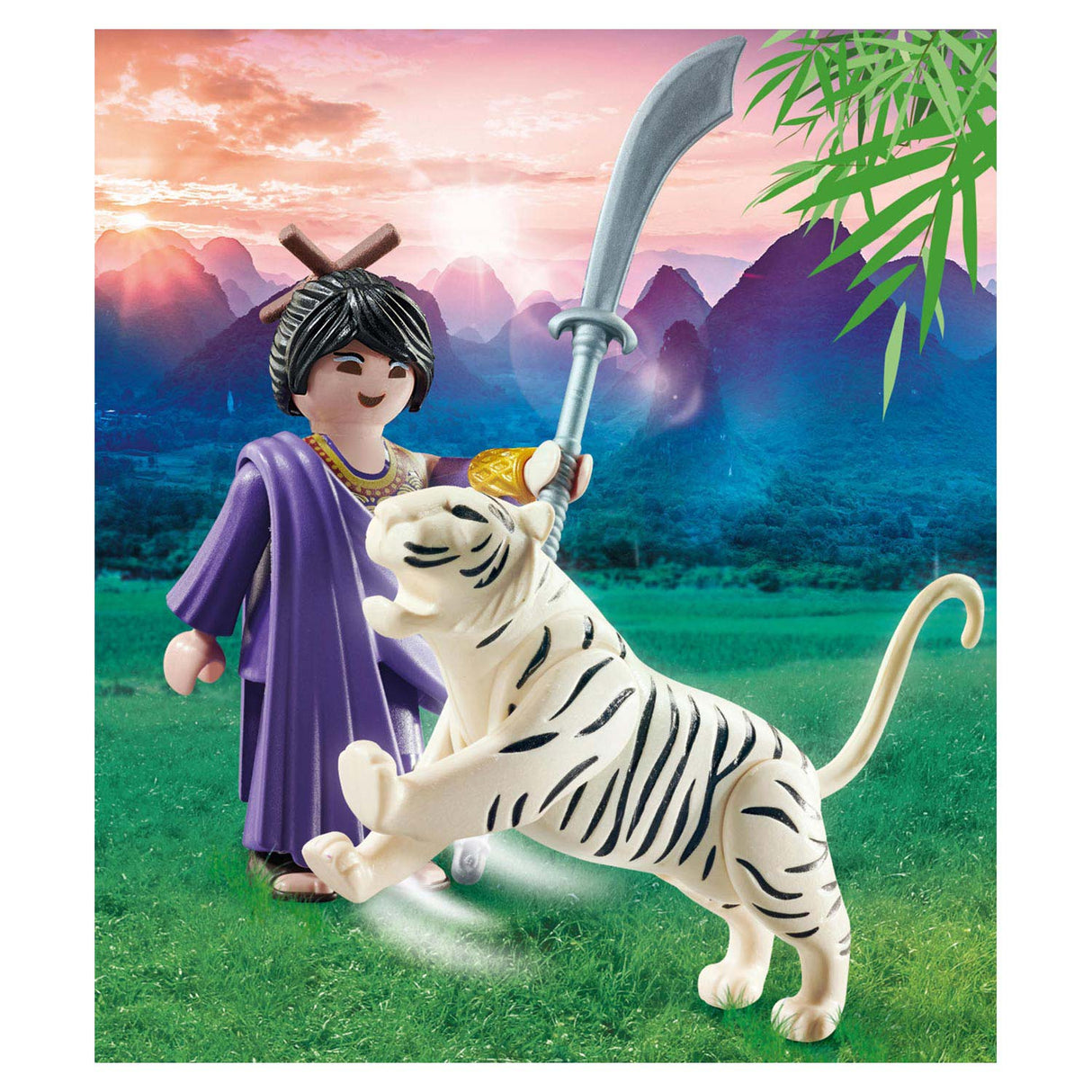 Playmobil Special Asian Fighter avec Tiger 70382