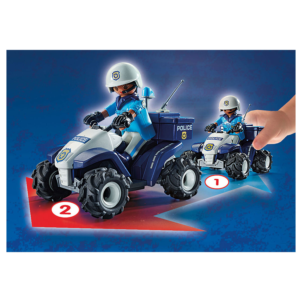 Playmobil City Action Police Speed ​​QUAD 71092