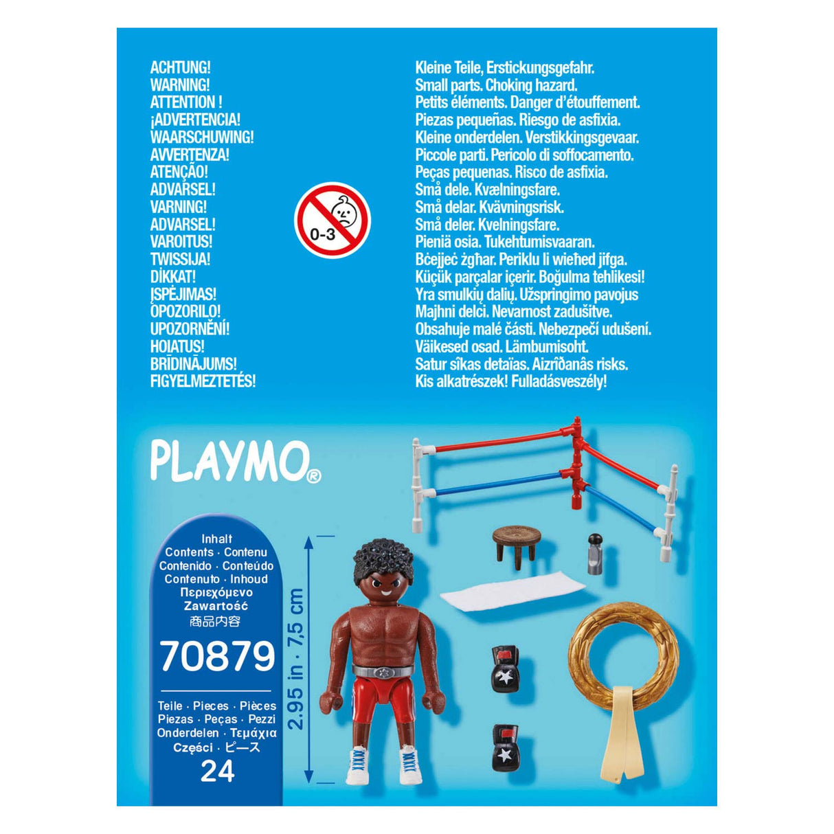 Playmobil Specials boksarski prvak 70879