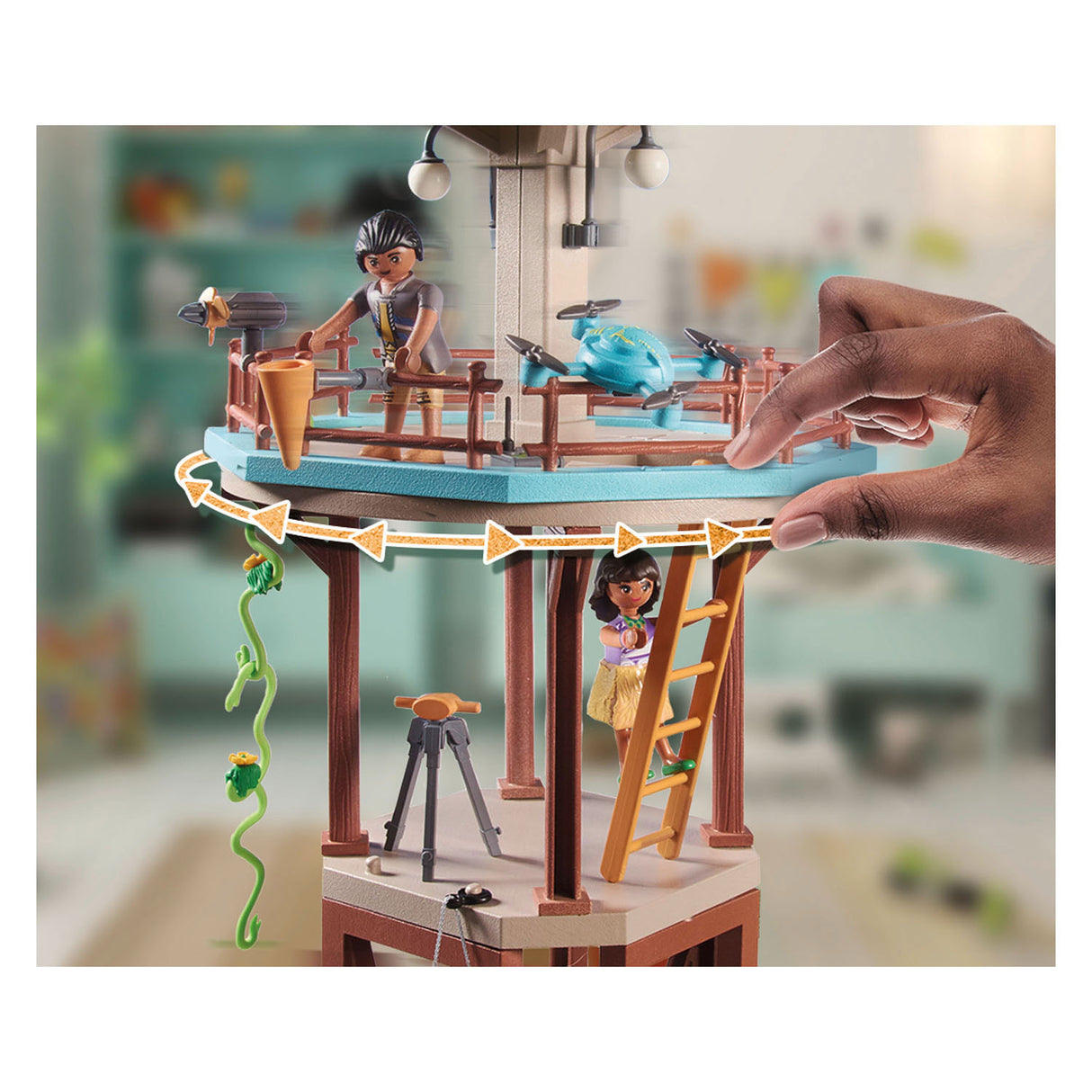 Playmobil Wiltopia-Forschungsstation mit Kompass – 71008