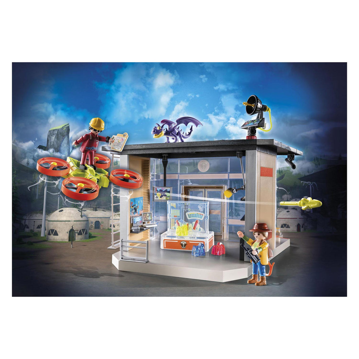 Playmobil-Drachen: Das Icaris-Labor der neun Reiche – 71084