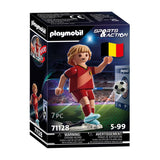 Playmobil sports action voetballer belgië - 71128