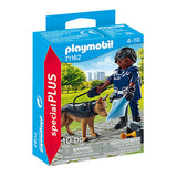 PlayMobil Especialidad Oficial de policía con Speurhond 71162