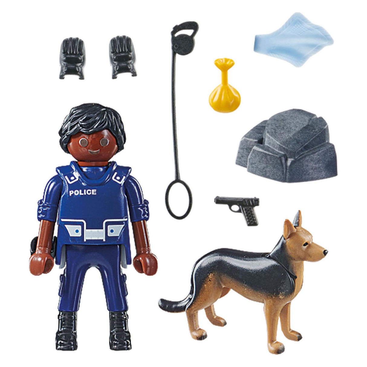 Playmobil Specials Police Officer med Speurhond 71162