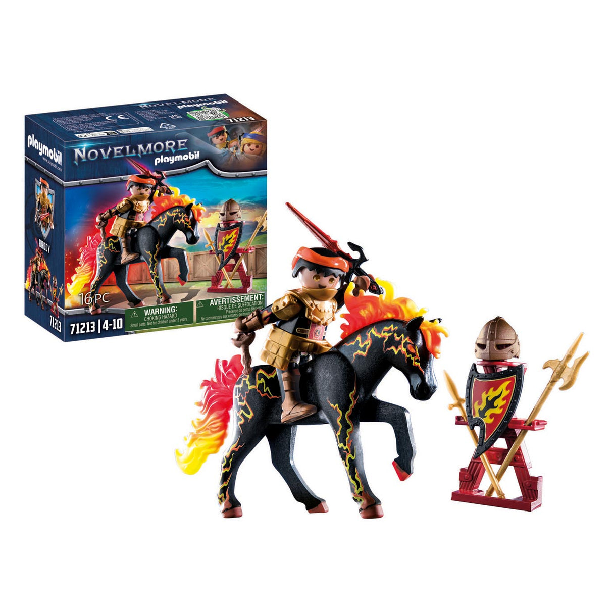 Playmobil Burnham Raiders Fire Knight 71213