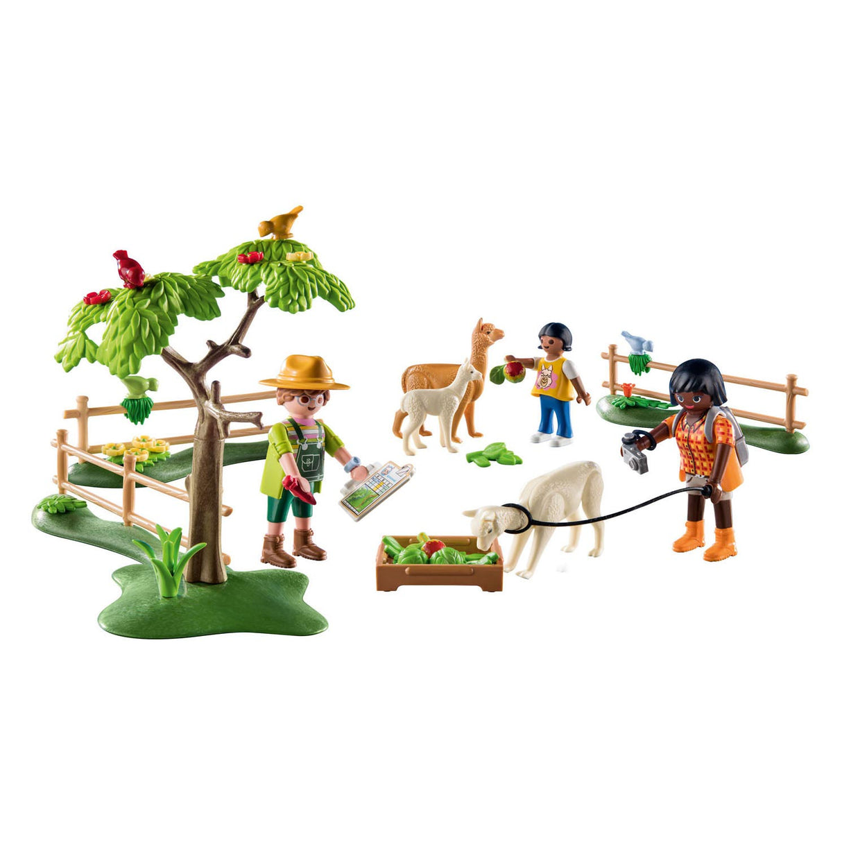 PlayMobil Land Alpaca Spadséiergank 71251