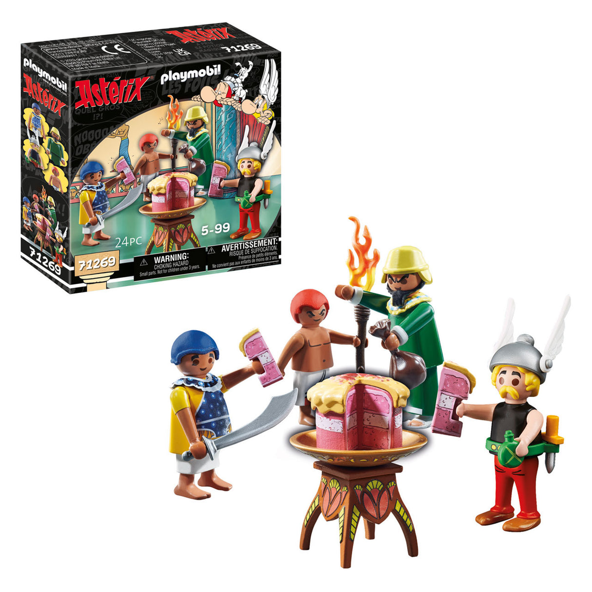 Playmobil Asterix The poisoned cake from Plurkis 71269