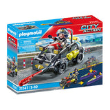 PlayMobil Stadaktiounsschafte SE-Multitererinwagen 71147