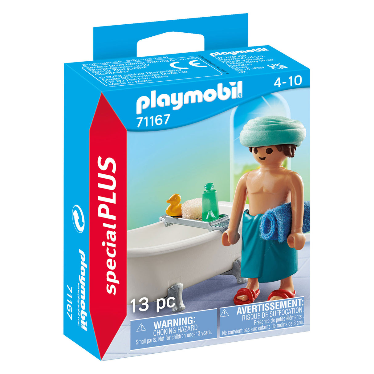 Playmobil Specials Man in Badkuip 71167