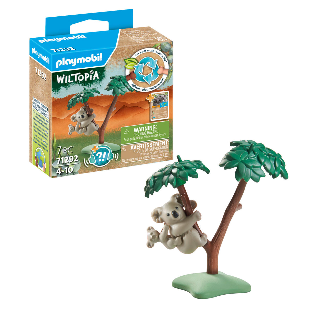 Playmobil wiltopia koala avec welp 71292