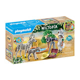 Playmobil Wiltopia sur la route avec le photographe animal 71295