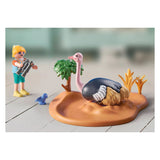 Playmobil Wiltopia visiting Papa Ostrich 71296