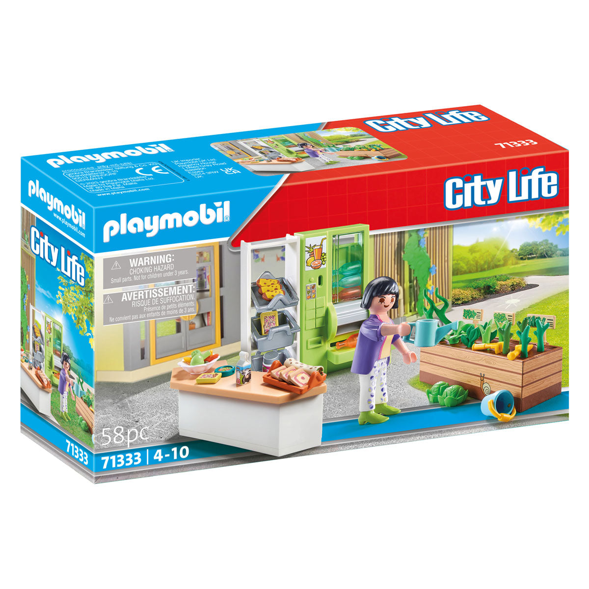 PlayMobil City Liewensverkaaf stinn 71333