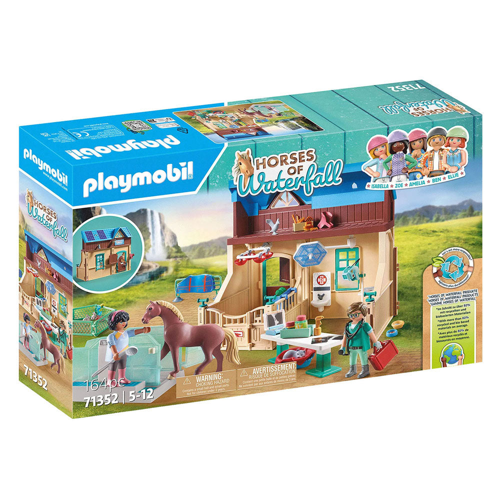 Playmobilski konji ali veterinarska praksa s konjskimi terapijami 71352